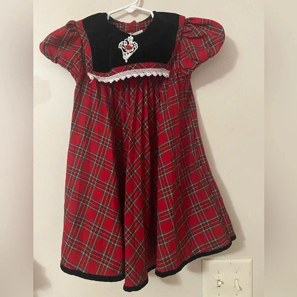 Vintage Holiday Dress - Picture 1 of 5